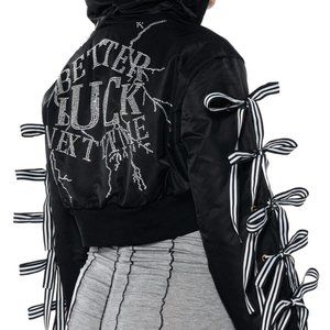 BETTER LUCK NEXT TIME BOMBER WITH LACES